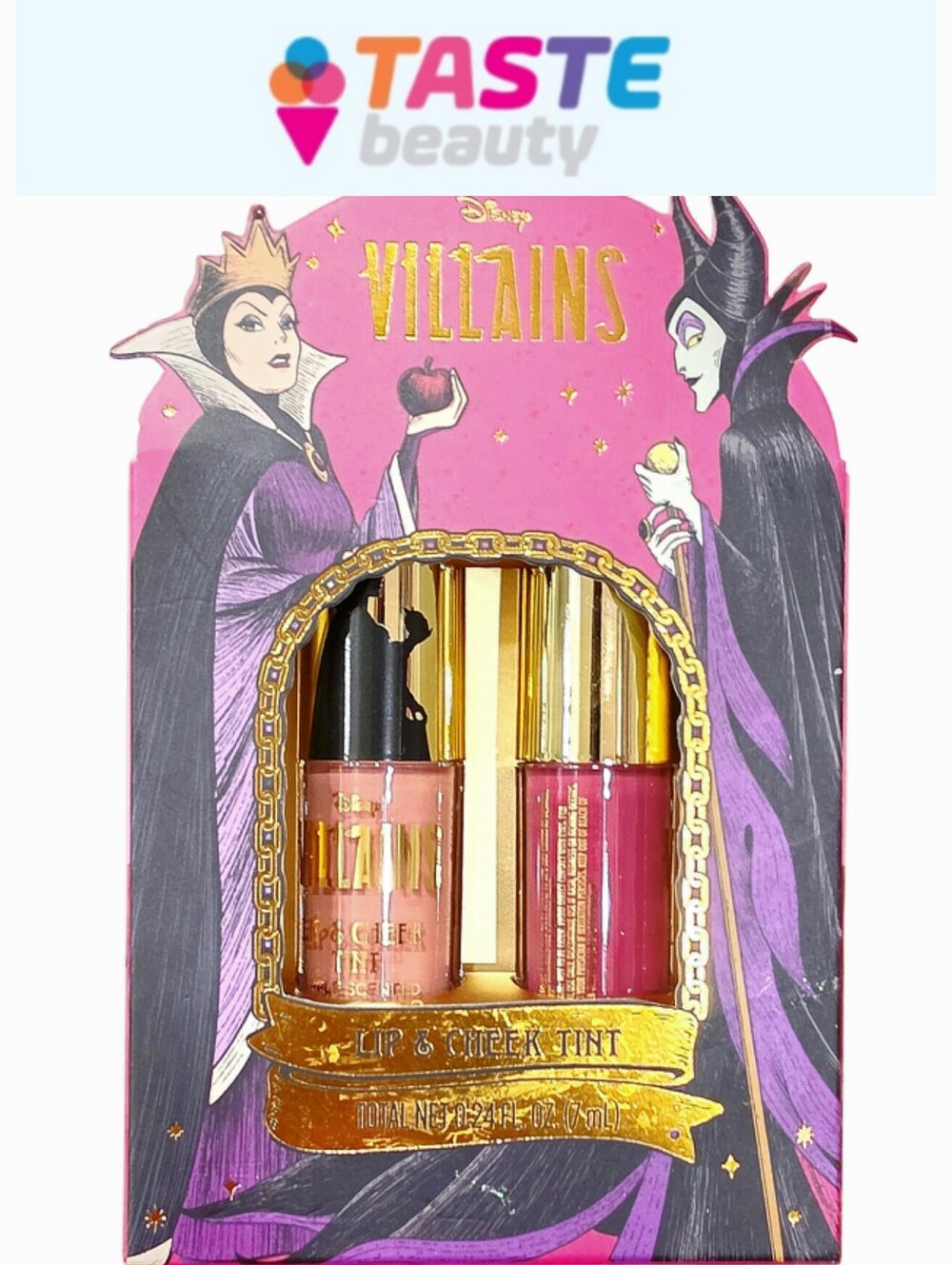 Taste Beauty X Disney Villains Lip & Cheek Tint Set